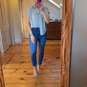 Madewell central drapey shirt